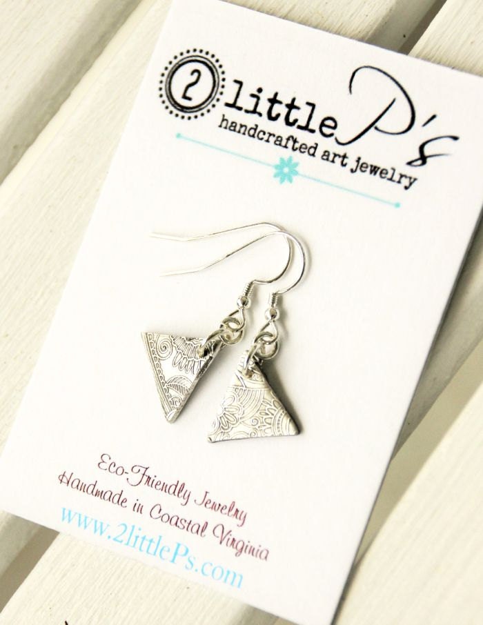 READY to SHIP - SALE - Whimsical Handcrafted Earrings, Handmade Jewely, Whimsy Jewelry, Gift for Her