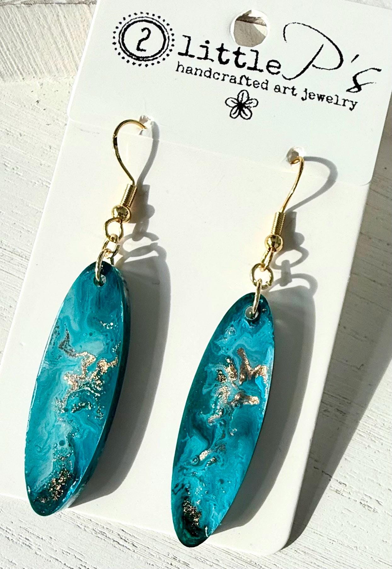 Midnight Dreams Handmade Artisan Earrings - Unique Jewelry