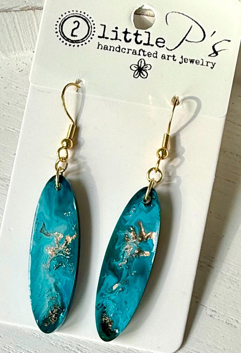 Midnight Dreams Handmade Artisan Earrings - Unique Jewelry