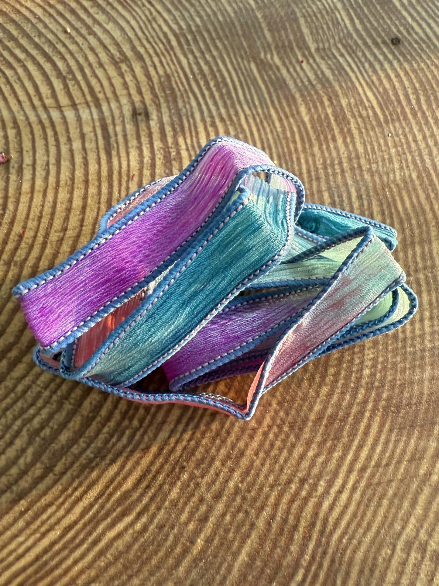 Silk Wrap Ribbon, Silk Ribbon Wrap ~ Spring Silk Wrap Ribbon - One Ribbon