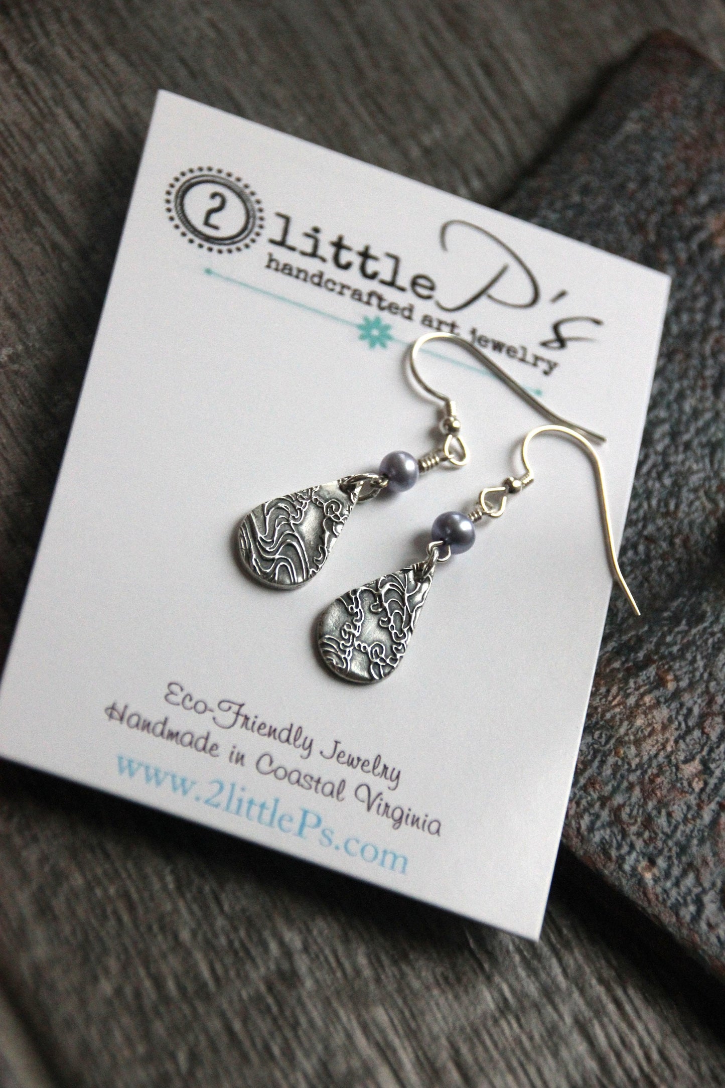 Ships Today, Serenity Drop Earrings, Cool water Jewelry, Bridesmaid Gift