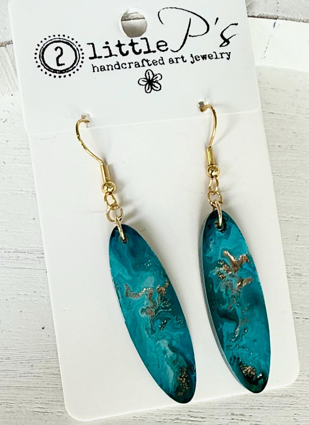 Midnight Dreams Handmade Artisan Earrings - Unique Jewelry