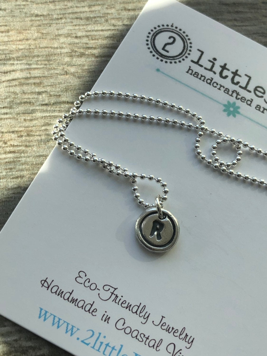 Typewriter Key Letter Personalized Jewelry Minimalist Letter Necklace Letter Typewriter Charms Choose YOUR LETTER (ONE)