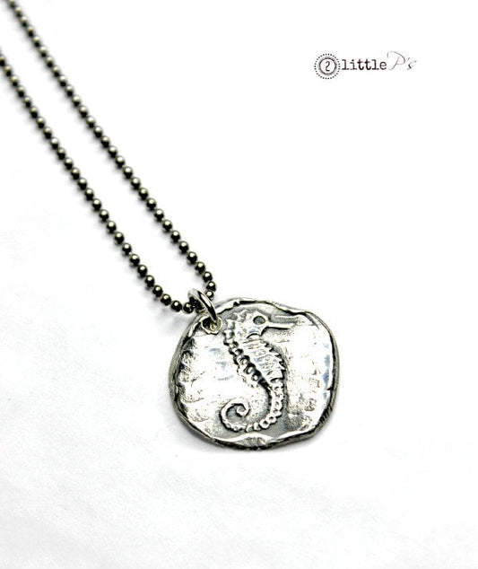 Seahorse Necklace Beach Lover Gift Gift for Her Summer Necklace Sea Life