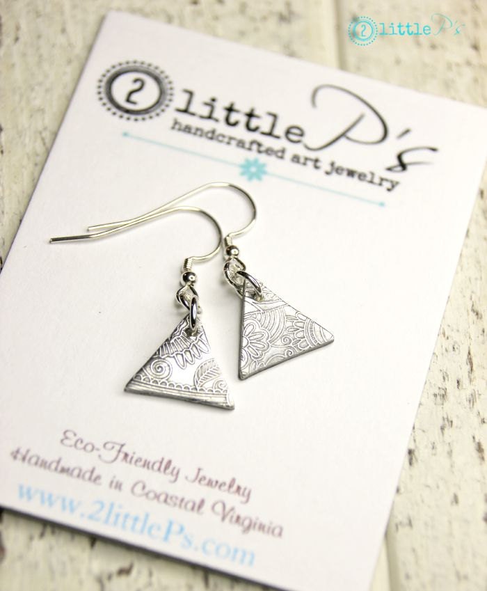 READY to SHIP - SALE - Whimsical floral Handcrafted Earrings, Handmade Jewely, Whimsy Jewelry, Gift for Her